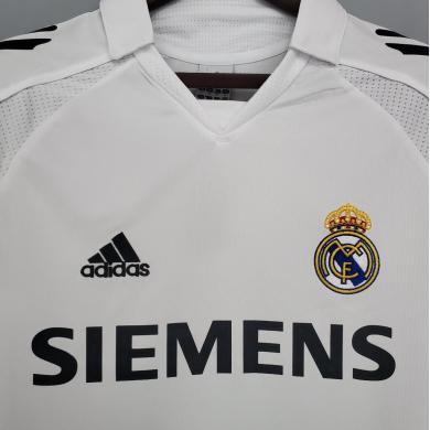 Maillot Retro Real Madrid Domicile 05/06 Manches Longues