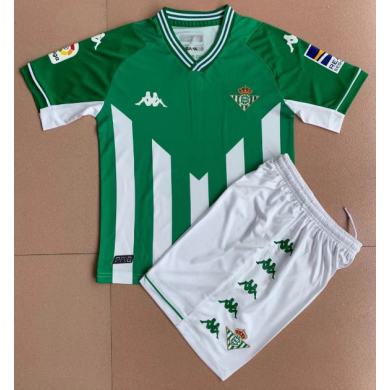 Maillot Domicile Equipacion Real Betis 21/22 Enfant