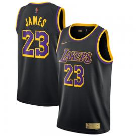 Maillot Earned Edition Swingman de Los Angeles Lakers de LeBron James