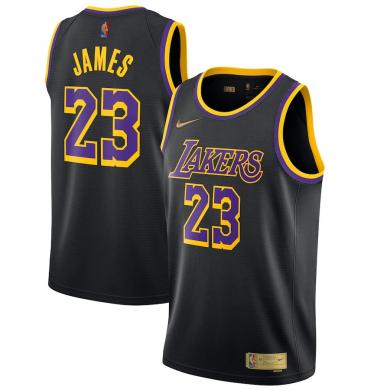 Maillot Earned Edition Swingman de Los Angeles Lakers de LeBron James