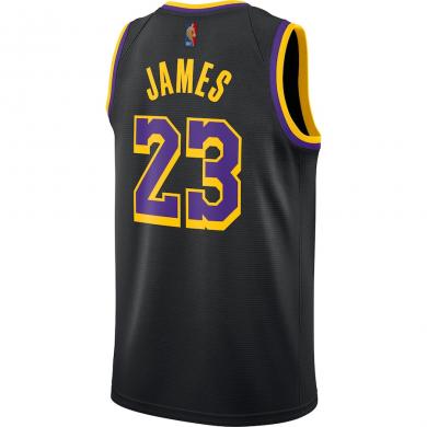 Maillot Earned Edition Swingman de Los Angeles Lakers de LeBron James