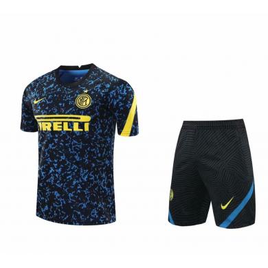 Maillot Inter Milan 2020-2021 Entrenamiento Camuflaje Bleu