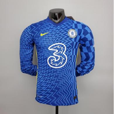 Maillot Chelsea Fc Domicile 2021-2022 Manches Longues