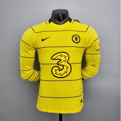 Maillot Chelsea Fc Extérieur 2021-2022 Manches Longues