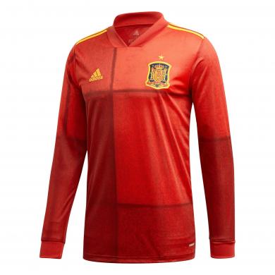 Maillot Domicile Espagne Euro 2021 Manches Longues