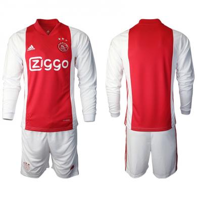 Maillot A-j-a-x De Ámsterdam Domicile 2020/2021 Manches Longues