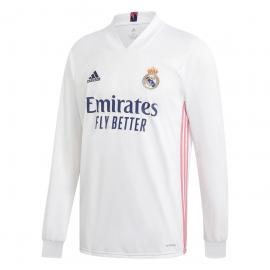 Maillot Real Madrid Domicile 2020-2021 Manches Longues Enfant