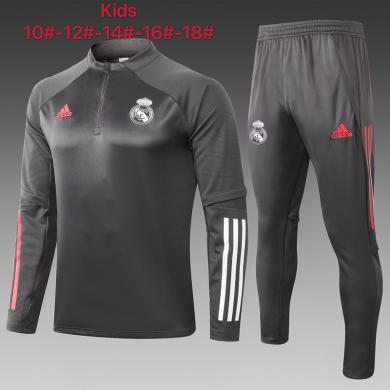 SURVÊTEMENTS FC Real Madrid 2021 Gris Oscuro Enfant