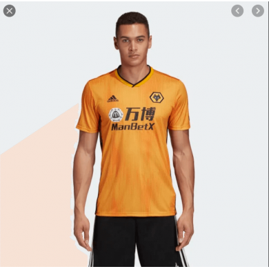 Maillot Domicile Wolverhampton Wanderers Fc