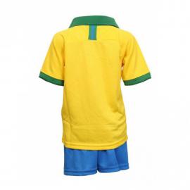 Maillot Brésil Domicile 2019 Enfant Kit