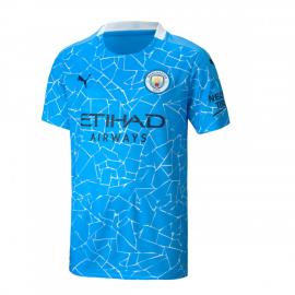 Maillot Domicile Manchester City 2020-2021 Enfant