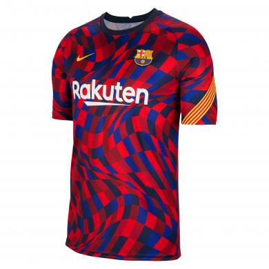 Maillot CALENTAMIENTO FC BARCELONA 2020/2021 ROJO