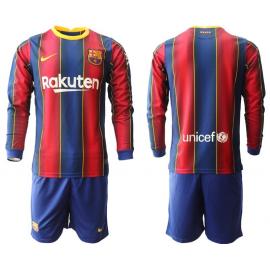 Maillot Barcelona Domicile 2020/2021 Manches Longues