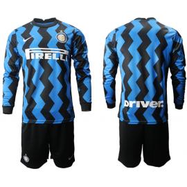 Maillot Inter De Milán Domicile 2020/2021 Manches Longues