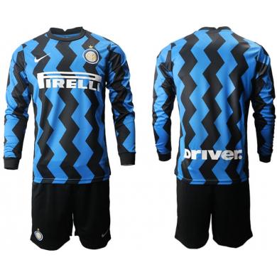 Maillot Inter De Milán Domicile 2020/2021 Manches Longues