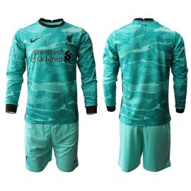 Maillot Liverpool Extérieur 2020/2021 Manches Longues