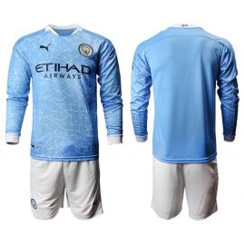 Maillot Manchester City Domicile 2020/2021 Manches Longues