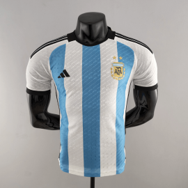 Maillot Argentine Domicile Authentique World Cup 2022