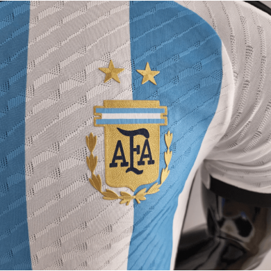 Maillot Argentine Domicile Authentique World Cup 2022