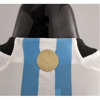 Maillot Argentine Domicile Authentique World Cup 2022