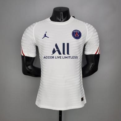 Maillot 21/22 Todos Los Patrocinadores Jordan Psg Chándal Blanc