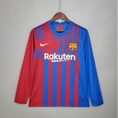 Maillot Barcelona Domicile 2021/2022 Manches Longues