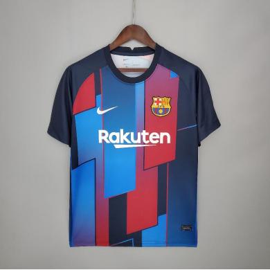 Maillot Barcelona Entrenamiento 21/22 - Bleu Rojo