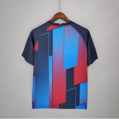 Maillot Barcelona Entrenamiento 21/22 - Bleu Rojo