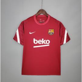 Maillot Barcelona Entrenamiento 21/22 Rojo