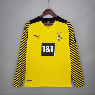 Maillot Borussia Dortmund Domicile 2021/2022 Manches Longues