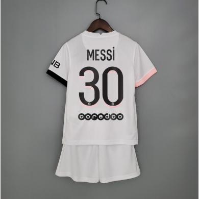 Maillot Messi En El PSG Extérieur 2021-2022 Enfant