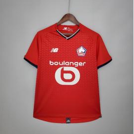 Maillot Lille Olympique Sporting Club Fc Domicile 2021-2022