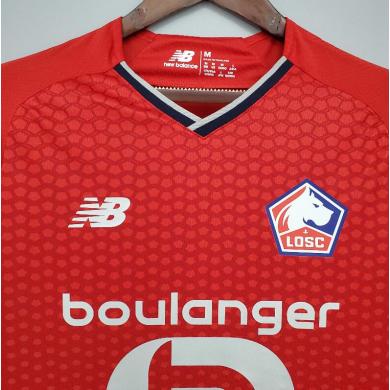 Maillot Lille Olympique Sporting Club Fc Domicile 2021-2022