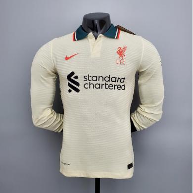 Maillot Liverpool Extérieur 2021/2022 Manches Longues