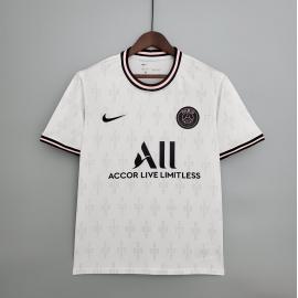 Maillot Paris Saint-Germain FC Training 2021-2022 Blanc