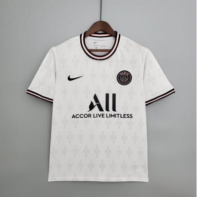 Maillot Paris Saint-Germain FC Training 2021-2022 Blanc