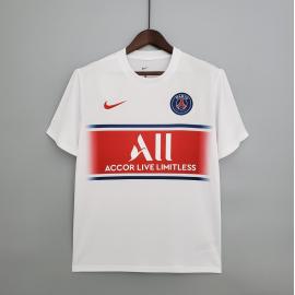 Maillot Paris Saint-Germain FC Training 2021-2022 Roja y Blanc