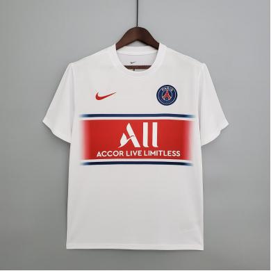 Maillot Paris Saint-Germain FC Training 2021-2022 Roja y Blanc