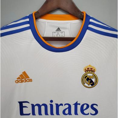 Maillot Real Madrid Domicile 21/22 Manches Longues