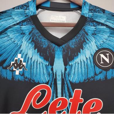 Maillot Scc Napoli noir X Bleu 2020-2021