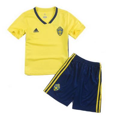 Maillot Suède Domicile 2018 Enfant