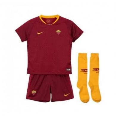 Maillot Domicile 2018-2019 AS Roma Enfant Kit