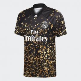 Maillot 4ª REAL MADRID 2019/2020 EA SPORTS Noir DORADO