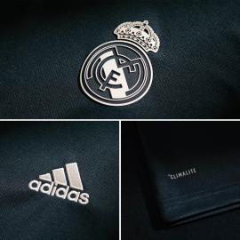 Maillot Extérieur Real Madrid 2018-19 de Manches Longues para Enfant