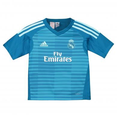 Conjunto mini Extérieur de Gardien Real Madrid 2018-19 Enfant