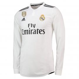 Maillot Domicile Real Madrid 2018-19 de Manches Longues