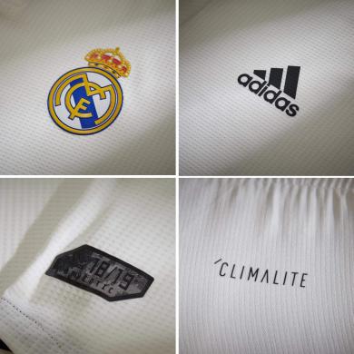 Maillot Domicile Real Madrid 2018-19 de Manches Longues