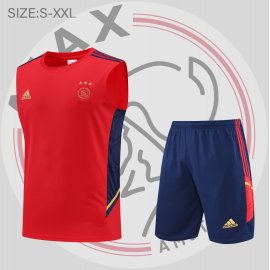 Maillot Sans Manches AFC A jax d'entrainement 22/23 Rojo+ Pantalon