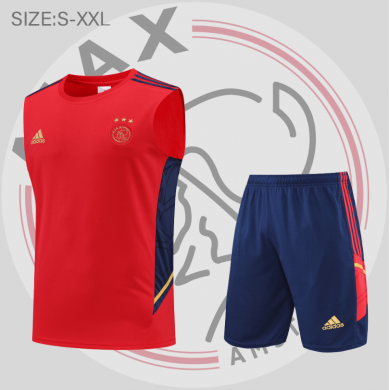 Maillot Sans Manches AFC A jax dentrainement 22/23 Rojo+ Pantalon