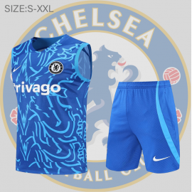 Maillot Sans Manches Chelsea d'entrainement 22-23+ Pantalon